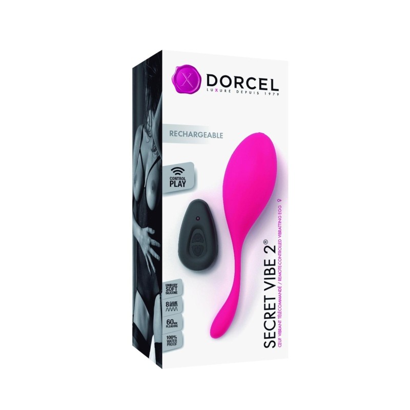 Wibrujące jajeczko pilot dorcel secret vibe 8 tryb